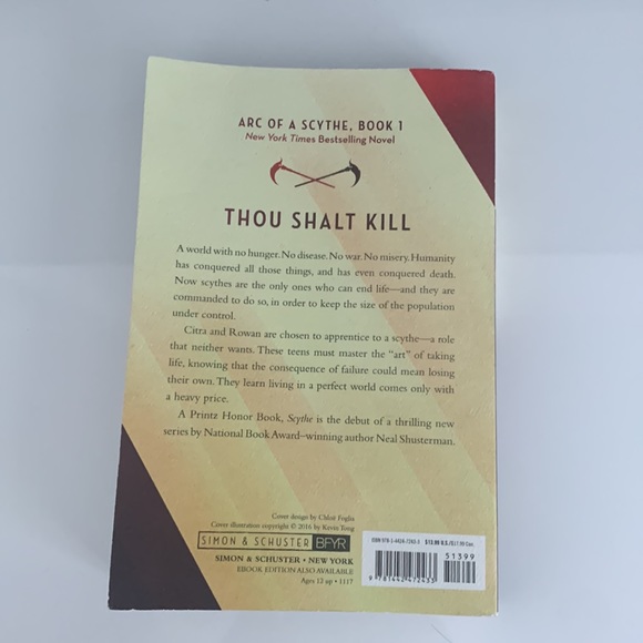 scythe by Neal Shusterman - Picture 2 of 2